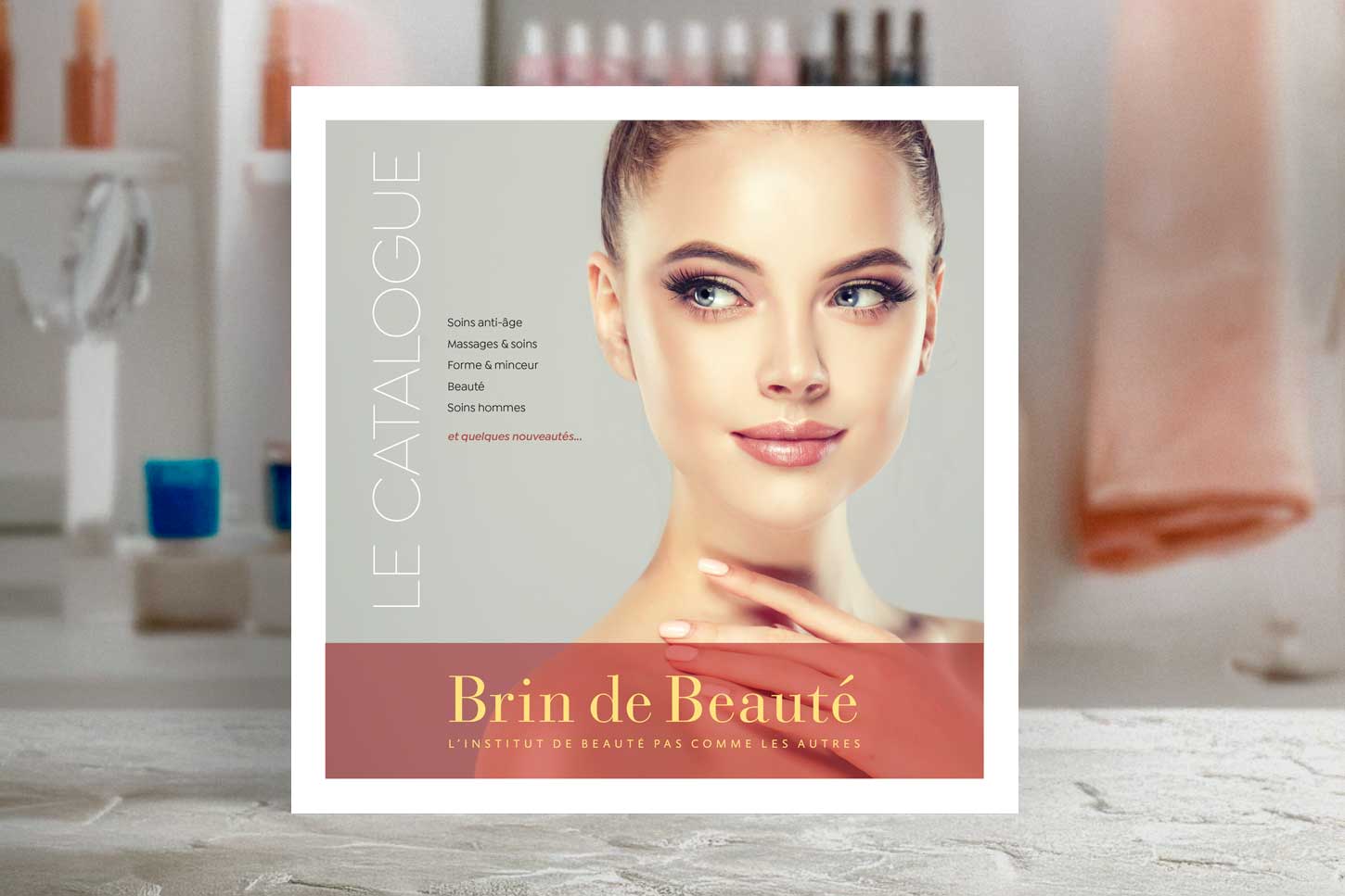 Brin de Beauté Institut - Brand image and Annual brochure